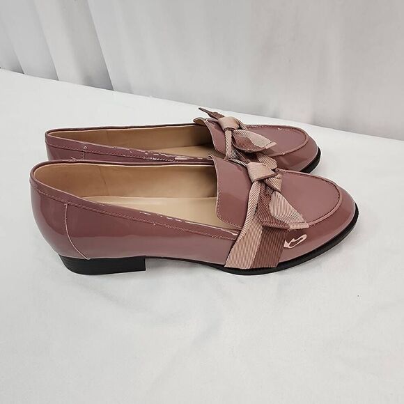 BANDOLINO Lindio Size 11 W Dress Shoe Women's Pink Bow Loafers comfort - Picture 3 of 9